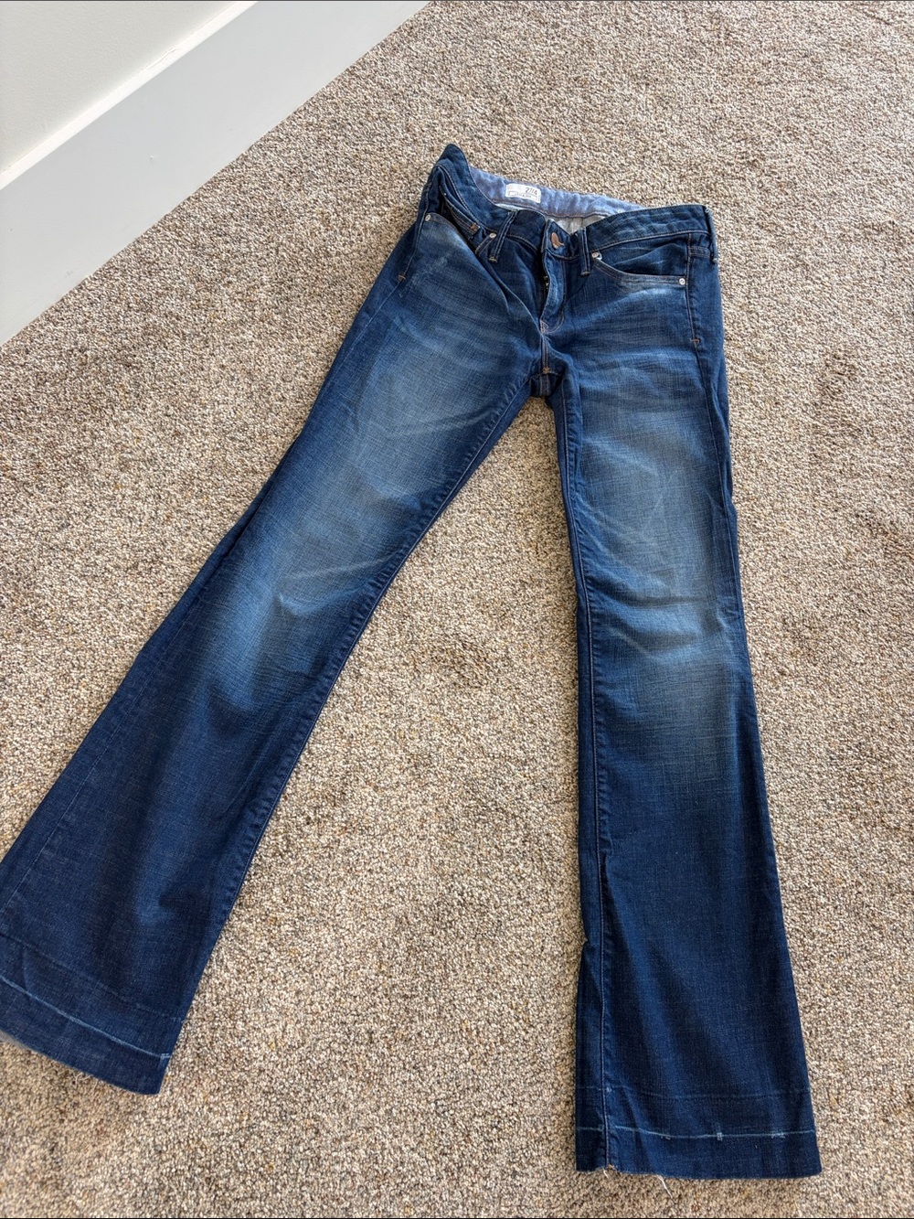GAP long & lea. Women's Dark Blue Bootcut Jeans